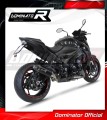 sistema de escape completo con silenciador DOMINATOR Full System HP8 negro compatible con la motocicleta Suzuki GSXS 1000 / F 2015  2020 3