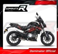 escape silenciador DOMINATOR HP5 compatible con la motocicleta Benelli BN 302 S 2016  2020 4