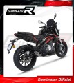 escape silenciador DOMINATOR GP3 compatible con la motocicleta Benelli BN 302 S 2016  2020 3