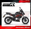 escape silenciador DOMINATOR GP3 compatible con la motocicleta Benelli BN 302 S 2016  2020 4