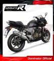 escape silenciador DOMINATOR redondo compatible con la motocicleta Kawasaki Z750 2004  2006 3