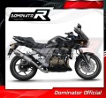 escape silenciador DOMINATOR redondo compatible con la motocicleta Kawasaki Z750 2004  2006 4