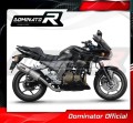 escape silenciador DOMINATOR oval compatible con la motocicleta Kawasaki Z750 2004  2006 4