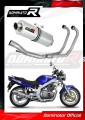 kompletny układ wydechowy z tłumikiem DOMINATOR Full System Owalny pasujący do motocykla Suzuki GS 500E 1989 - 2009