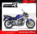 complete exhaust system with muffler DOMINATOR Full System GP1 BLACK fits to Suzuki GS 500F 2004  2014 4