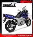 wydech tłumik DOMINATOR HP1 CZARNY pasujący do motocykla Yamaha TDM 850 Right Side 1996 - 2001 3