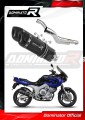 escape silenciador DOMINATOR HP1 negro compatible con la motocicleta Yamaha TDM 850 1996  2001