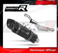 escape silenciador DOMINATOR HP1 negro compatible con la motocicleta Yamaha TDM 850 1996  2001 2