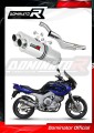 escape silenciador DOMINATOR oval compatible con la motocicleta Yamaha TDM 850 1996  2001