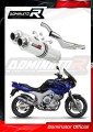 wydech tłumik DOMINATOR Okrągły pasujący do motocykla Yamaha TDM 850 1991 - 1995