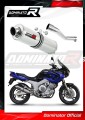 wydech tłumik DOMINATOR Okrągły pasujący do motocykla Yamaha TDM 850 Right Side 1996 - 2001