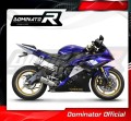 escape silenciador DOMINATOR HP8 compatible con la motocicleta Yamaha YZF R6 2006  2016 4
