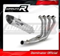 sistema de escape completo con silenciador DOMINATOR Full System HP8 compatible con la motocicleta Yamaha YZF R6 2006  2016 2