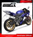 sistema de escape completo con silenciador DOMINATOR Full System HP8 compatible con la motocicleta Yamaha YZF R6 2006  2016 4