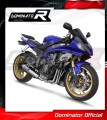 sistema de escape completo con silenciador DOMINATOR Full System HP8 compatible con la motocicleta