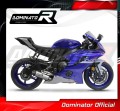 escape silenciador DOMINATOR HP8 compatible con la motocicleta Yamaha YZF R6 2017  2023 4