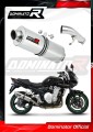 escape silenciador DOMINATOR oval compatible con la motocicleta Suzuki GSF 1250 N / S BANDIT 2007  2016 3