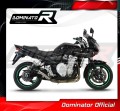 Suzuki GSF 1250 N / S BANDIT 2007 - 2016 EXHAUST Muffler Auspuff Sportauspuff Silencer Muffler Echappement Silencieux Scarico Scarichi Marmitta Escape Wydech Tłumik GP1 BLACK DOMINATOR EXHAUST SYSTEM 3