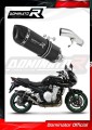 escape silenciador DOMINATOR HP1 negro compatible con la motocicleta Suzuki GSF 1250 N / S BANDIT 2007  2016
