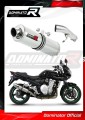 escape silenciador DOMINATOR redondo compatible con la motocicleta Suzuki GSF 650 BANDIT N / S 2007  2016