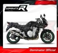 escape silenciador DOMINATOR oval compatible con la motocicleta Suzuki GSF 650 BANDIT N / S 2007  2016 4