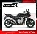 escape silenciador DOMINATOR GP1 compatible con la motocicleta Suzuki GSF 650 BANDIT N / S 2007  2016 4