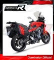 sistema de escape completo con silenciador DOMINATOR Full System GP3 EX compatible con la motocicleta Yamaha Tracer 9 / GT 2021  2023 4