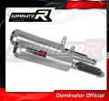 escape silenciador DOMINATOR GP compatible con la motocicleta Honda CB 900F HORNET 2002  2007 2