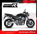 escape silenciador DOMINATOR GP compatible con la motocicleta Honda CB 900F HORNET 2002  2007 4