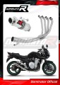 sistema de escape completo con silenciador DOMINATOR Full System GP1 compatible con la motocicleta Suzuki GSF 1250 N / S BANDIT 2007  2016
