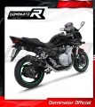sistema de escape completo con silenciador DOMINATOR Full System HP1 negro compatible con la motocicleta Suzuki GSF 1250 N / S BANDIT 2007  2016 3