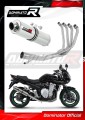 sistema de escape completo con silenciador DOMINATOR Full System redondo compatible con la motocicleta Suzuki GSF 650 BANDIT N / S 2007  2016