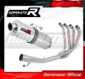 sistema de escape completo con silenciador DOMINATOR Full System oval compatible con la motocicleta Suzuki GSF 650 BANDIT N / S 2007  2016 2