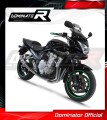 sistema de escape completo con silenciador DOMINATOR Full System GP1 compatible con la motocicleta Suzuki GSF 650 BANDIT N / S 2007  2016 5