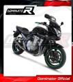 sistema de escape completo con silenciador DOMINATOR Full System GP1 negro compatible con la motocicleta Suzuki GSF 650 BANDIT N / S 2007  2016 5