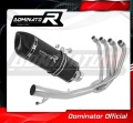 complete exhaust system with muffler DOMINATOR Full System HP1 BLACK fits to Suzuki GSF 650 BANDIT N / S 2007  2016 2
