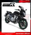 sistema de escape completo con silenciador DOMINATOR Full System HP1 negro compatible con la motocicleta Suzuki GSF 650 BANDIT N / S 2007  2016 5