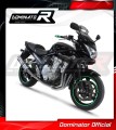 complete exhaust system with muffler DOMINATOR Full System ROUND fits to Suzuki GSF 650 BANDIT N / S 2007  2016 5