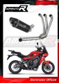 Yamaha Tracer 9 / GT 2021 - 2022 EXHAUST Collector Manifold Full System Muffler Auspuff Sportauspuff Silencer Echappement Silencieux Scarico Scarichi Escape Wydech Tłumik HP8 BLACK Dominator Exhaust System