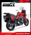 Yamaha Tracer 9 / GT 2021 - 2022 EXHAUST Collector Manifold Full System EX Muffler Auspuff Sportauspuff Silencer Echappement Silencieux Scarico Scarichi Escape Wydech Tłumik HP8 BLACK Dominator Exhaust System 3