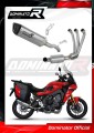 sistema de escape completo con silenciador DOMINATOR Full System titanio HP6 EX compatible con la motocicleta Yamaha Tracer 9 / GT 2021  2023