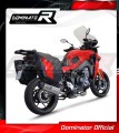 sistema de escape completo con silenciador DOMINATOR Full System titanio HP6 EX compatible con la motocicleta Yamaha Tracer 9 / GT 2021  2023 3