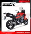 sistema de escape completo con silenciador DOMINATOR Full System titanio HP6 EX compatible con la motocicleta Yamaha Tracer 9 / GT 2021  2023 4