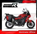 sistema de escape completo con silenciador DOMINATOR Full System titanio HP6 EX compatible con la motocicleta Yamaha Tracer 9 / GT 2021  2023 5