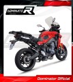 sistema de escape completo con silenciador DOMINATOR Full System titanio HP8 EX compatible con la motocicleta Yamaha Tracer 9 / GT 2021  2023 3
