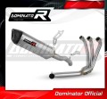 complete exhaust system with muffler DOMINATOR Full System HP6 fits to Yamaha Tracer 9 / GT 2021  2023 2