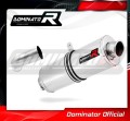 escape silenciador DOMINATOR oval compatible con la motocicleta BMW F800ST 2006  2012