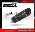 escape silenciador DOMINATOR HP1 negro compatible con la motocicleta BMW F800ST 2006  2012