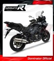 exhaust muffler DOMINATOR oval fits the motorcycle Kawasaki VERSYS 1000 2019   2024 2