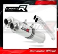exhaust muffler DOMINATOR ROUND fits to Suzuki DL 1000 VStrom 2002  2012